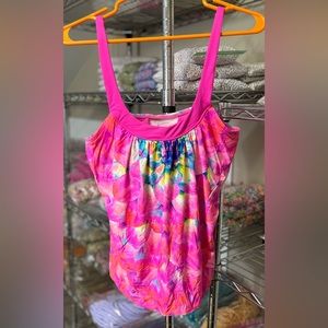 Tankini bathing suit top size 34D